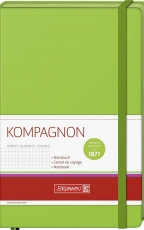 Notizbuch 12,5 x 19,5 liniert kiwi