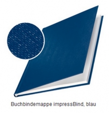 LEITZ Hard-Cover, A4, 106-140 Blatt, blau