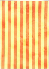 Vario-Karton orange gelb gestreift