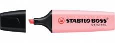 Textmarker STABILO BOSS ORIGINAL, Pastel rosa