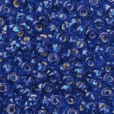 Indianerperlen 2,6 mm dunkelblau