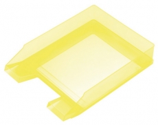 Briefablage A4-C4 gelb-transparent