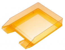 Briefablage A4-C4 orange-transparent