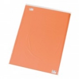 Moosgummi 70x50 cm, 3 mm, orange