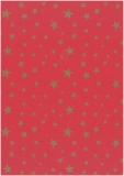 Fotokarton Sterne rot, ca. 48,5 x 69,5