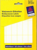 Vielzweck-Etiketten, weiss, 50x19mm