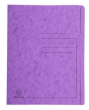 Schnellhefter Karton 355g/m A4 violett
