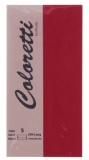 Coloretti-5er Pack Briefumschlge DL 80g/m, rosso