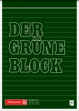 Briefblock A5 60g Grün liniert