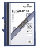 DURABLE Klemmhefter DURACLIP EASY FILE, DIN A4, dunkelblau