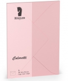 Coloretti-5er Pack Briefumschläge B6 80g/m², rosa