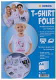 T-Shirt-Folie, helle Textilien, 10er