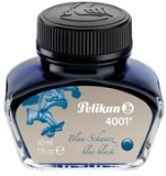 Pelikan Tinte 4001 im Glas, blau-schwarz