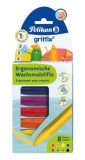 Wachsmalstifte 665/8, dreieckig Griffix