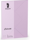 Coloretti-5er Pack Briefumschläge B6 80g/m², lavendel