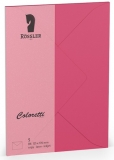 Coloretti-5er Pack Briefumschläge B6 80g/m², pink