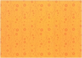 Motivkarton 50 x 70 Vgel orange