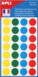 Markierungspunkte, 15 mm, farbig